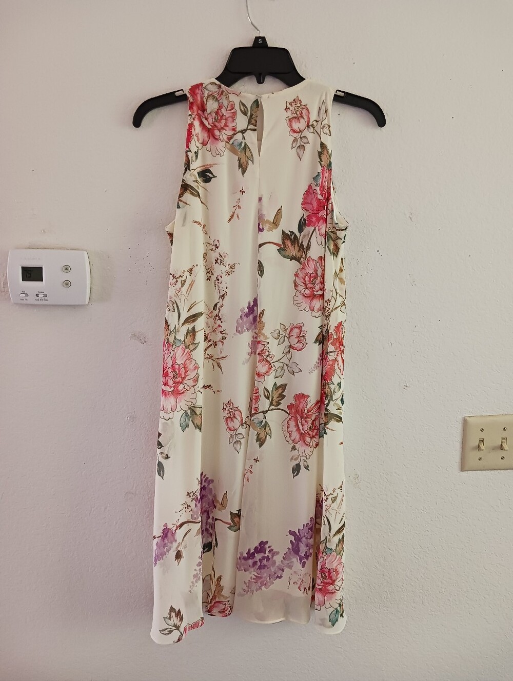 Chaps‎ Sleeveless Crewneck Floral Dress - Picture 3 of 6